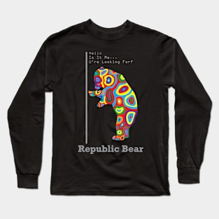 Bear Flag Long Sleeve T-Shirt